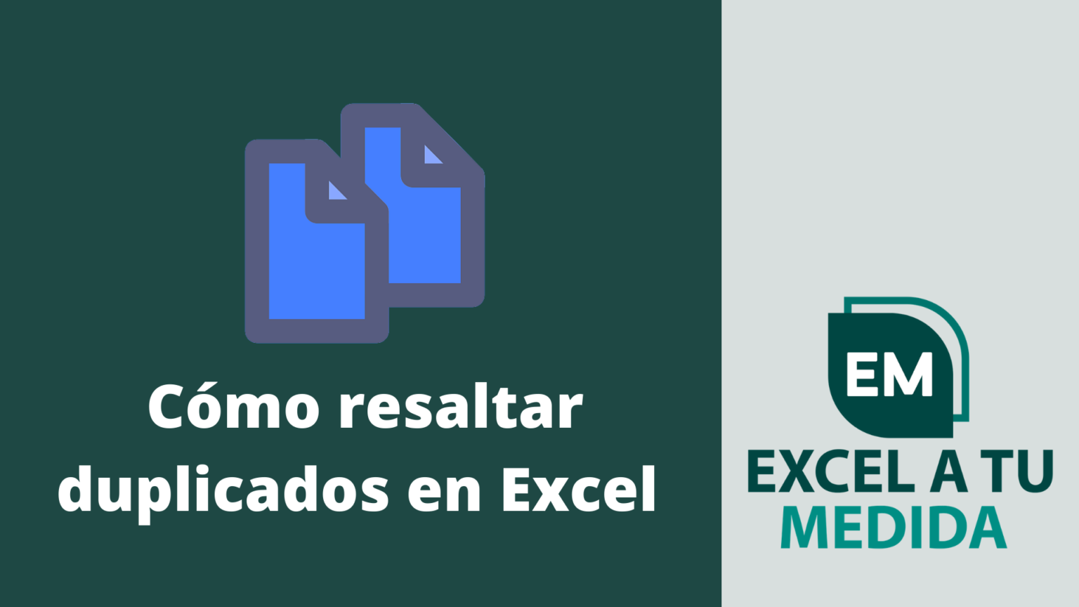 C Mo Resaltar Duplicados En Excel Excel A Tu Medida